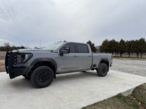 2024 AT4X side view 14w short flat black wts