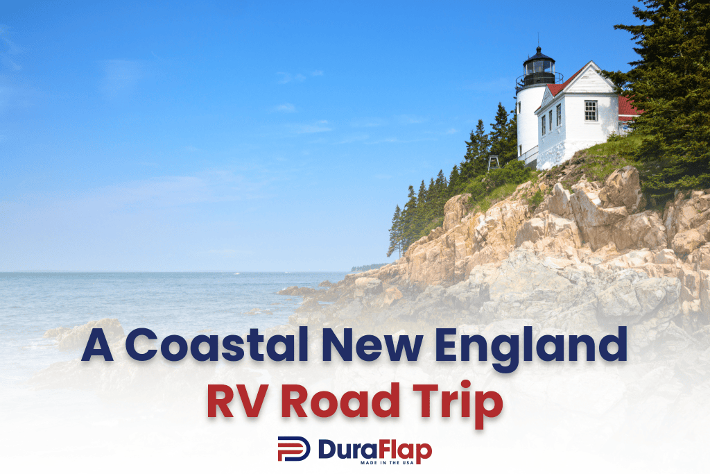 Maine's Acadia National Park, part of a coastal New England RV road trip