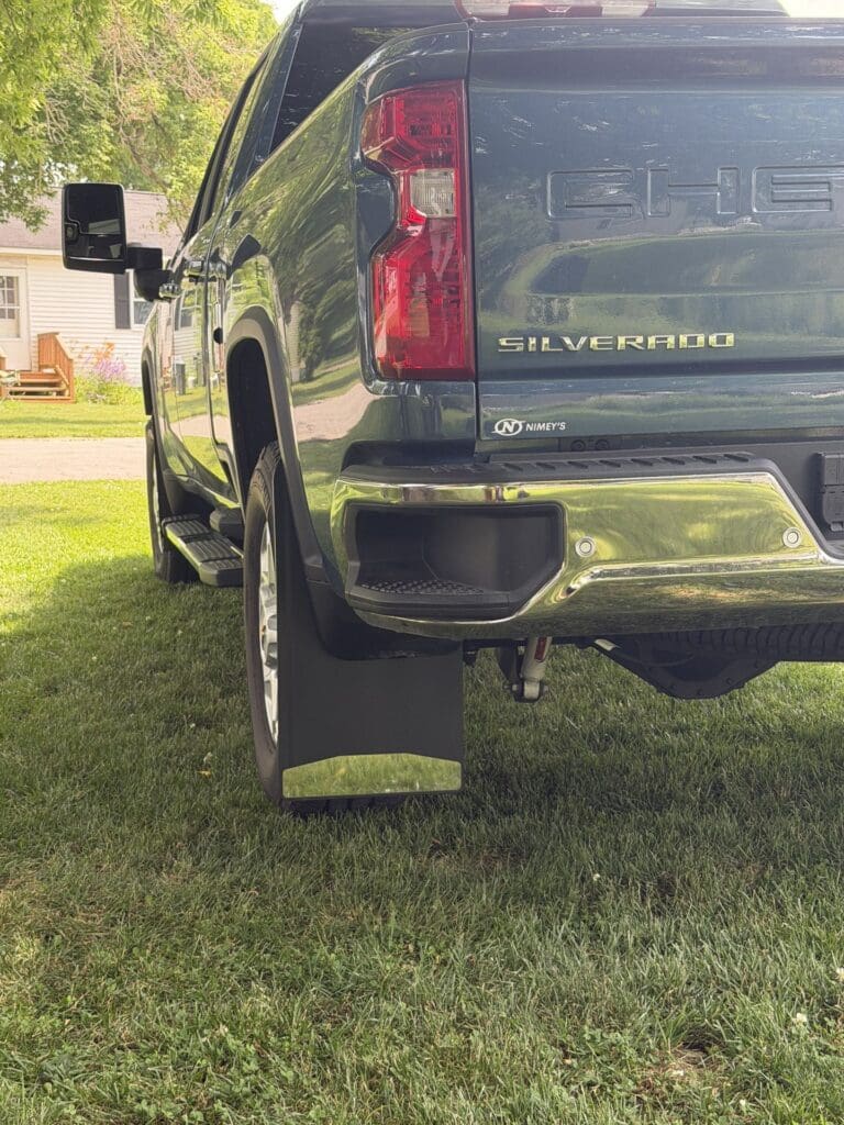 2026 Chevy 2500 14" long length rear flaps